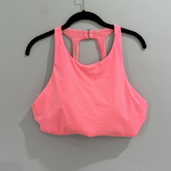 Athleta‎ Maldives Bra Cup Bikini Top Pink Size 40D DD - Picture 1 of 6